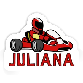 Kart Sticker Juliana Image