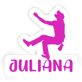 Juliana Sticker Kletterer Image