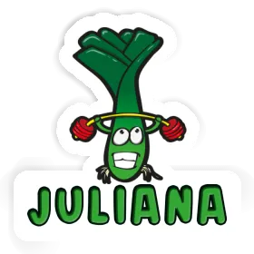 Sticker Juliana Weightlifter Image