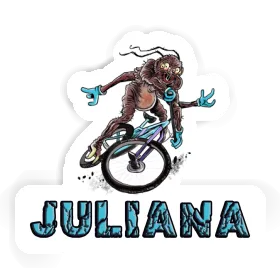 Mountainbiker Sticker Juliana Image