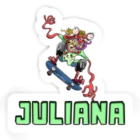 Sticker Juliana Skater Image