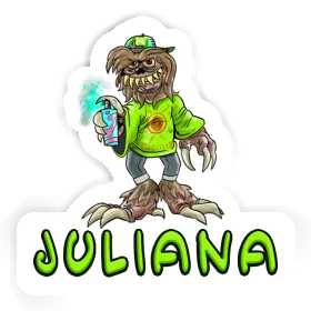 Sprayer Sticker Juliana Image