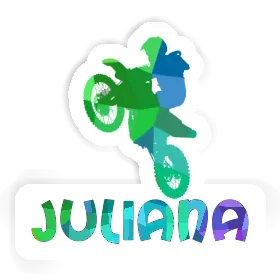 Sticker Juliana Motocross Rider Image