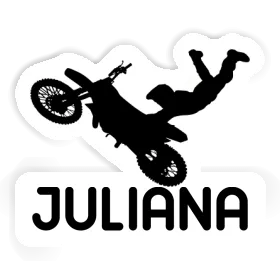 Sticker Juliana Motocross Rider Image