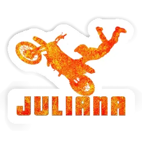 Sticker Motocross Jumper Juliana Image