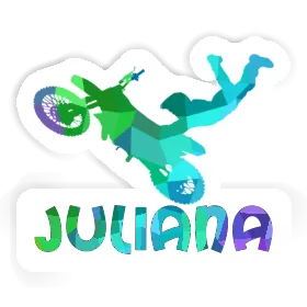 Sticker Juliana Motocross Rider Image