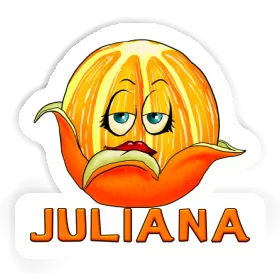 Sticker Orange Juliana Image