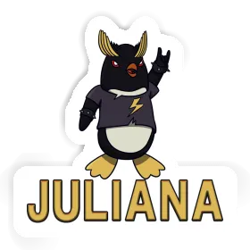 Rocking Penguin Sticker Juliana Image