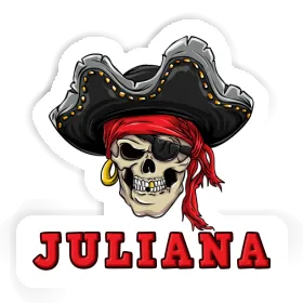 Sticker Pirate-Skull Juliana Image