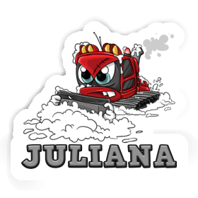 Juliana Sticker Snowcat Image