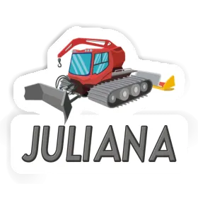 Sticker Juliana Snow Groomer Image