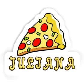 Pizza Sticker Juliana Image