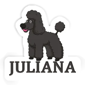 Juliana Sticker Poodle Image