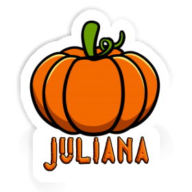 Juliana Sticker Pumpkin Image