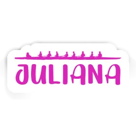 Sticker Juliana Rowboat Image