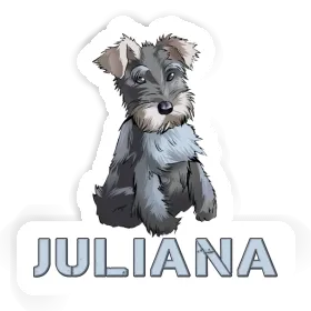 Autocollant Schnauzer Juliana Image