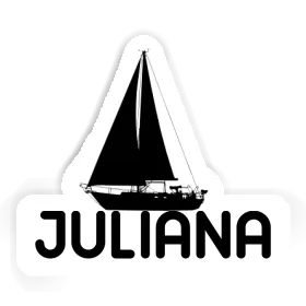 Juliana Sticker Sailboat Image