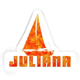 Sailboat Sticker Juliana Image