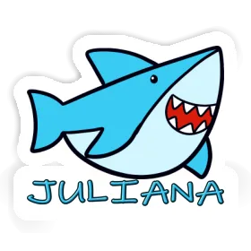 Juliana Sticker Shark Image