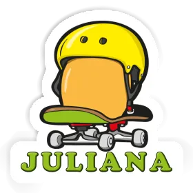 Skater Sticker Juliana Image