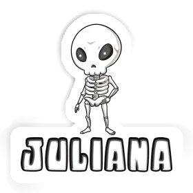 Sticker Skeleton Juliana Image