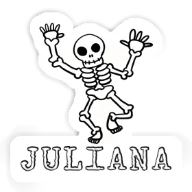 Skeleton Sticker Juliana Image