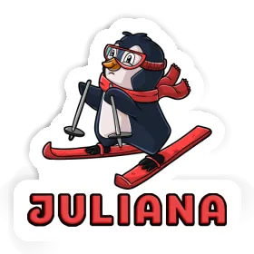 Skier Sticker Juliana Image