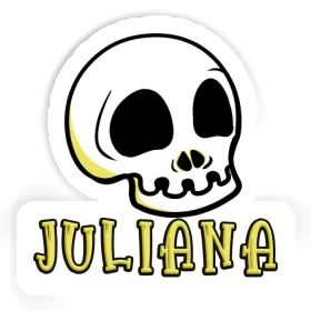 Skull Sticker Juliana Image