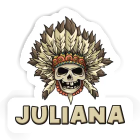 Sticker Juliana Kids Skull Image