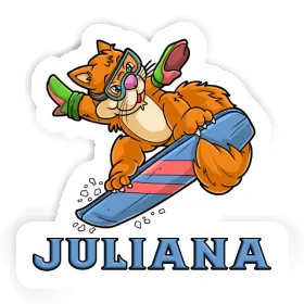 Juliana Sticker Ridergirl Image