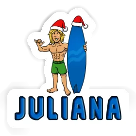 Sticker Surfer Juliana Image