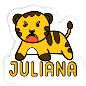 Baby Tiger Sticker Juliana Image