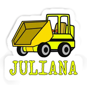 Sticker Front Tipper Juliana Image