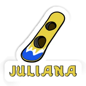 Sticker Juliana Wakeboard Image