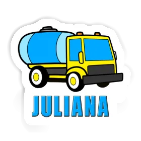 Water Truck Sticker Juliana Image