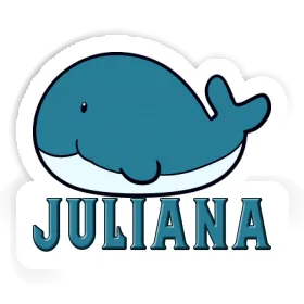 Whale Sticker Juliana Image