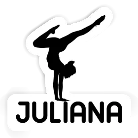 Juliana Sticker Yoga Woman Image