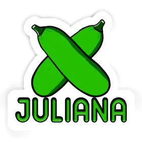 Sticker Juliana Zucchini Image