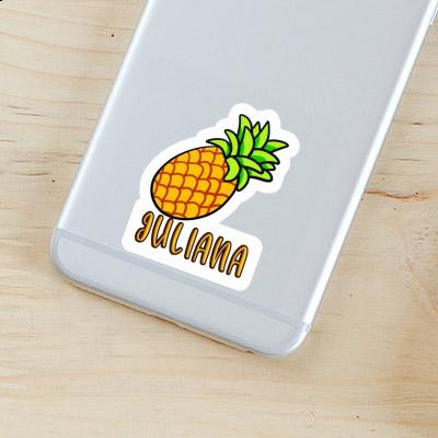 Sticker Pineapple Juliana Laptop Image