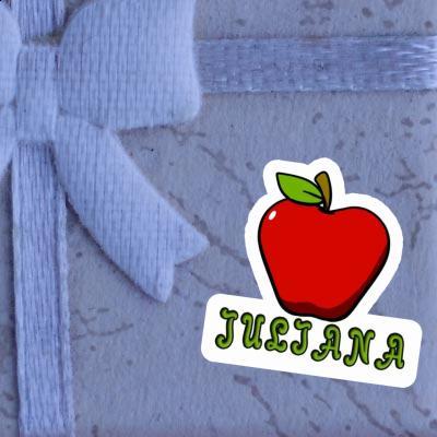 Sticker Juliana Apple Gift package Image