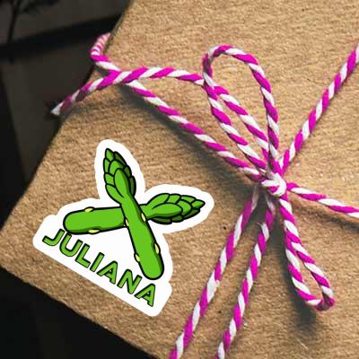 Sticker Juliana Asparagus Laptop Image