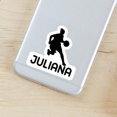 Juliana Sticker Basketball Player Image