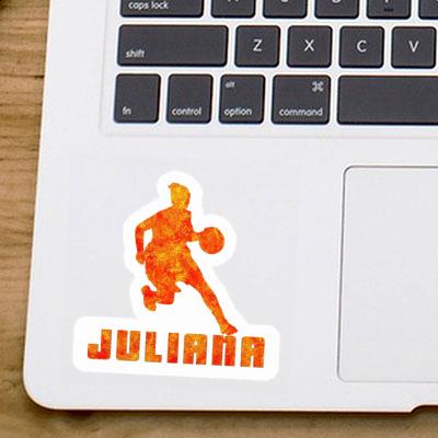 Juliana Sticker Basketball Player Image