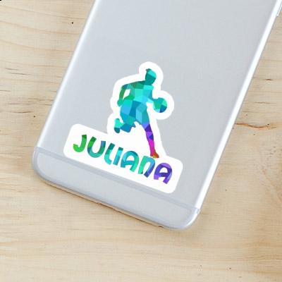 Juliana Autocollant Joueuse de basket-ball Gift package Image