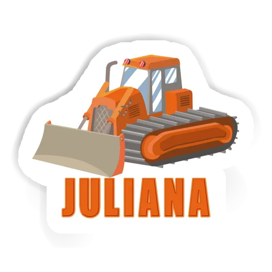 Sticker Juliana Excavator Image