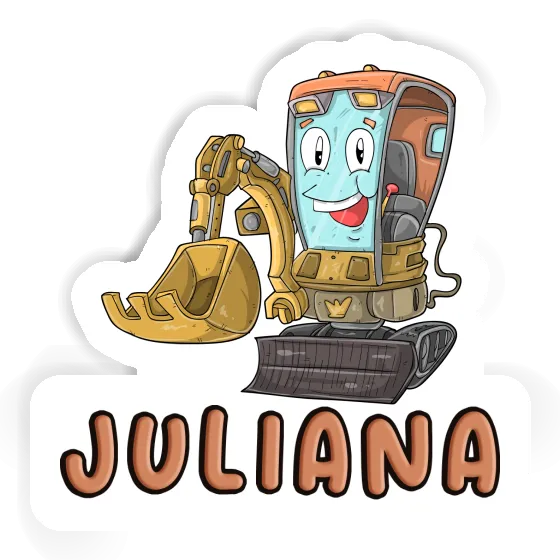 Sticker Juliana Little Excavator Gift package Image