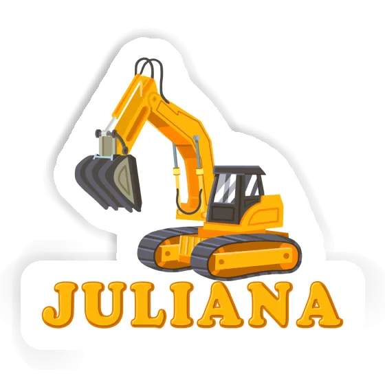 Juliana Sticker Excavator Gift package Image