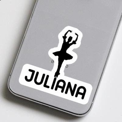 Juliana Sticker Ballerina Notebook Image