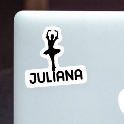 Juliana Autocollant Ballerine Notebook Juliana Autocollant Ballerine Gift package Image