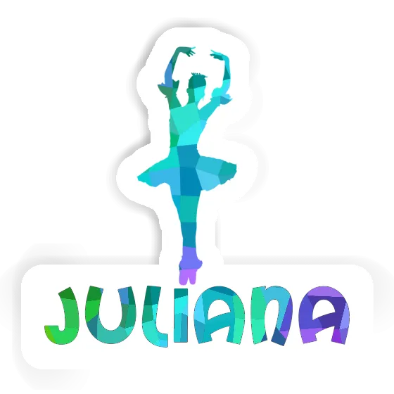 Sticker Juliana Ballerina Notebook Image